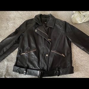 Mossimo Black Leather Jacket